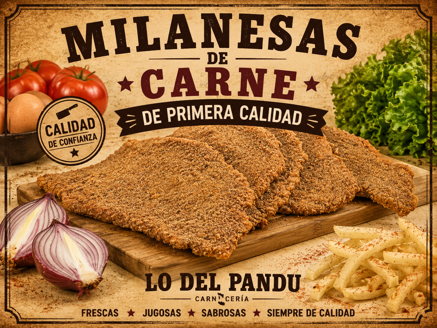 Milanesas de carne