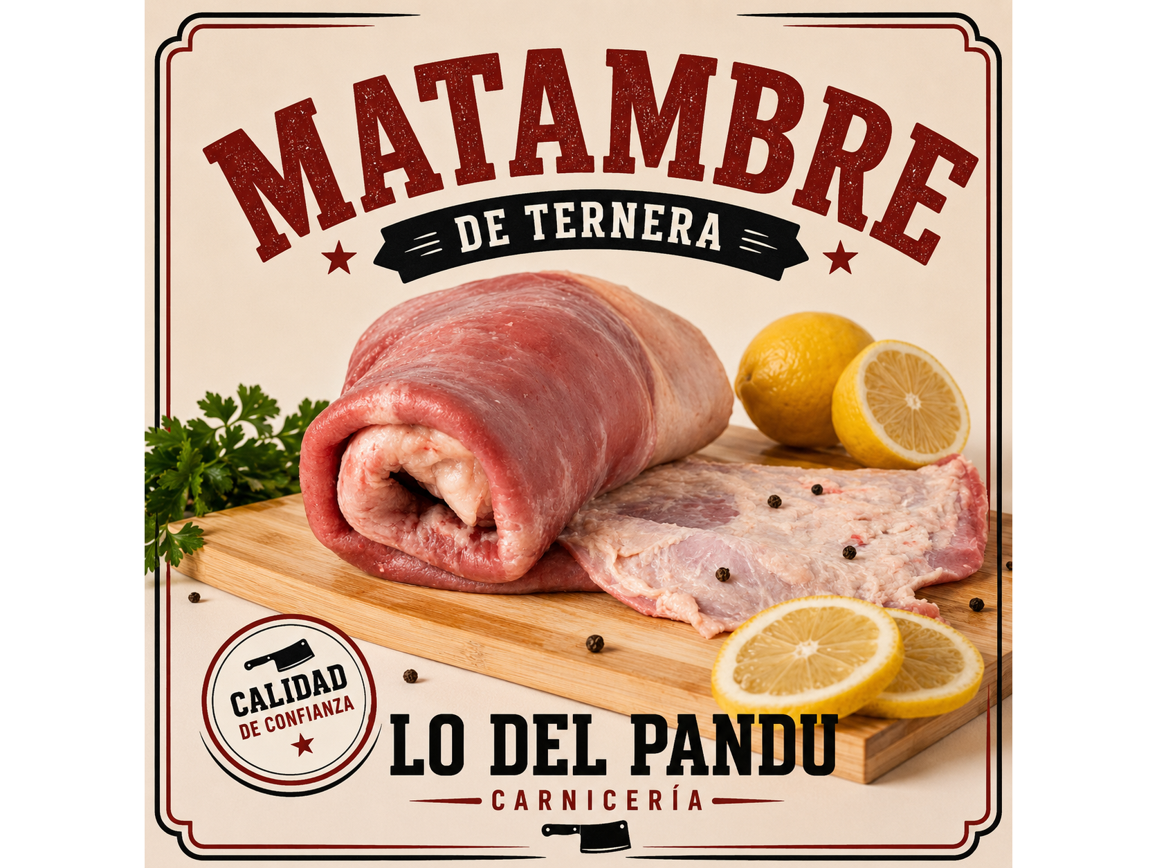 Matambre de ternera