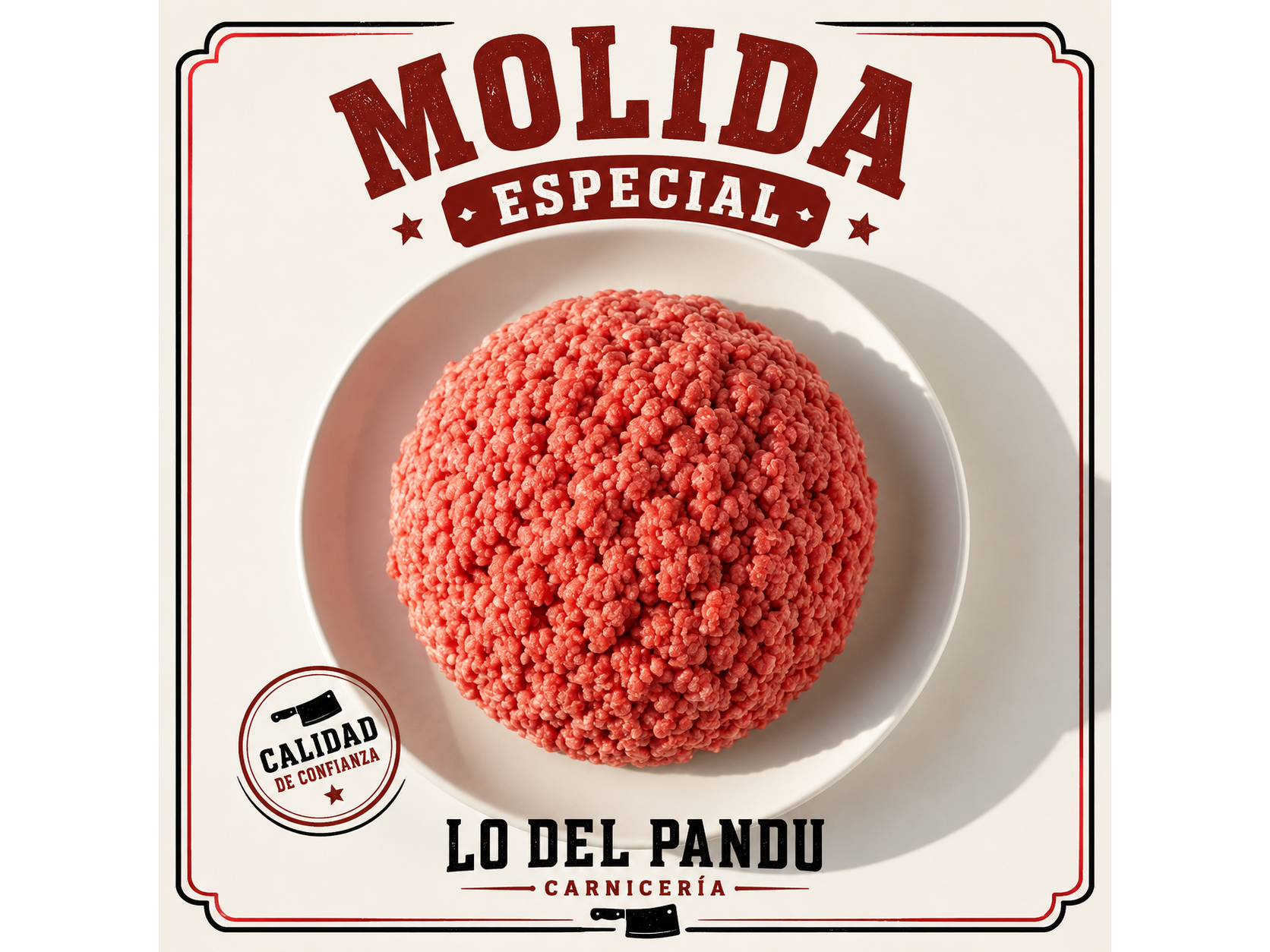 Carne molida especial