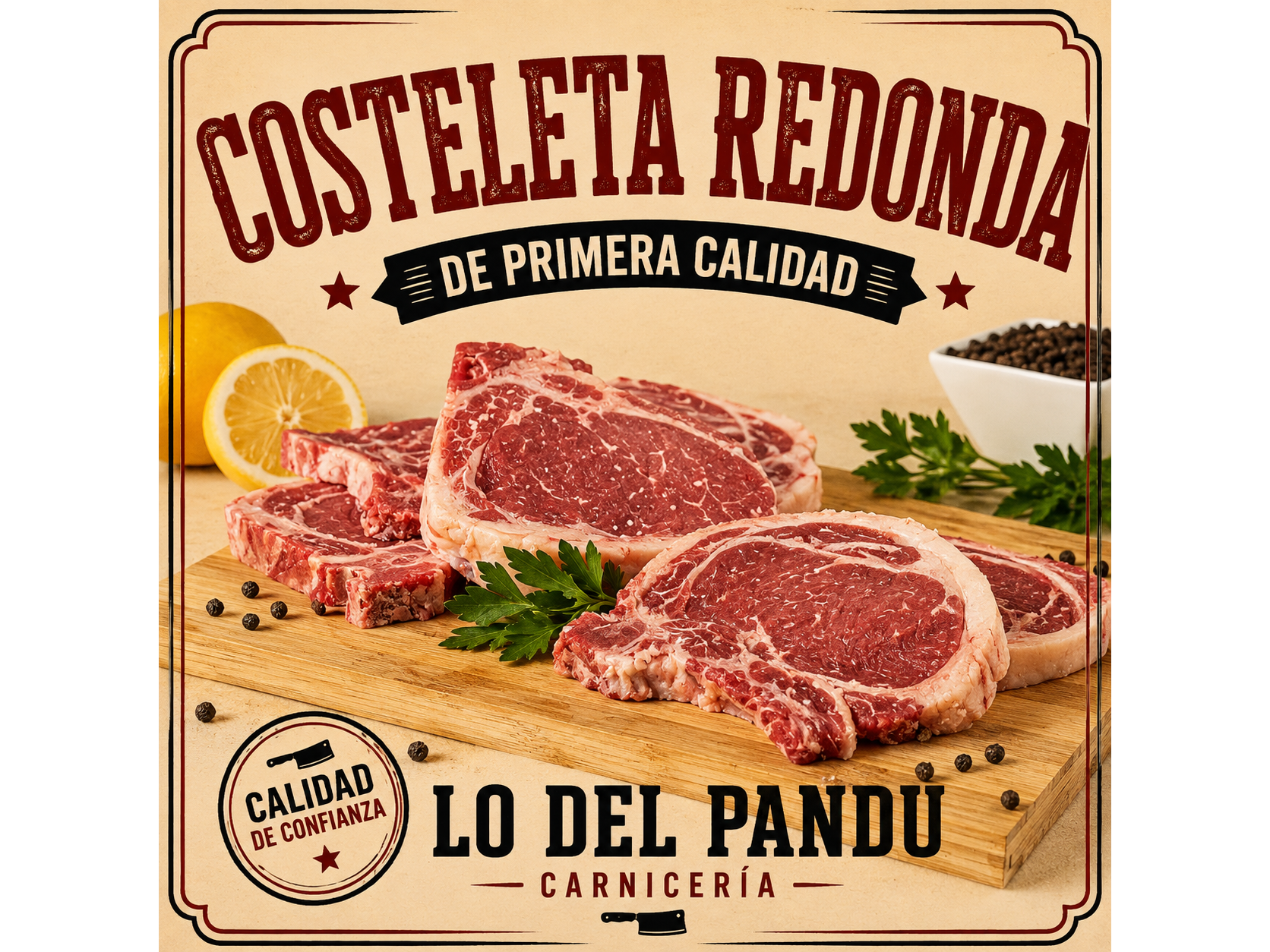 Costeleta redonda