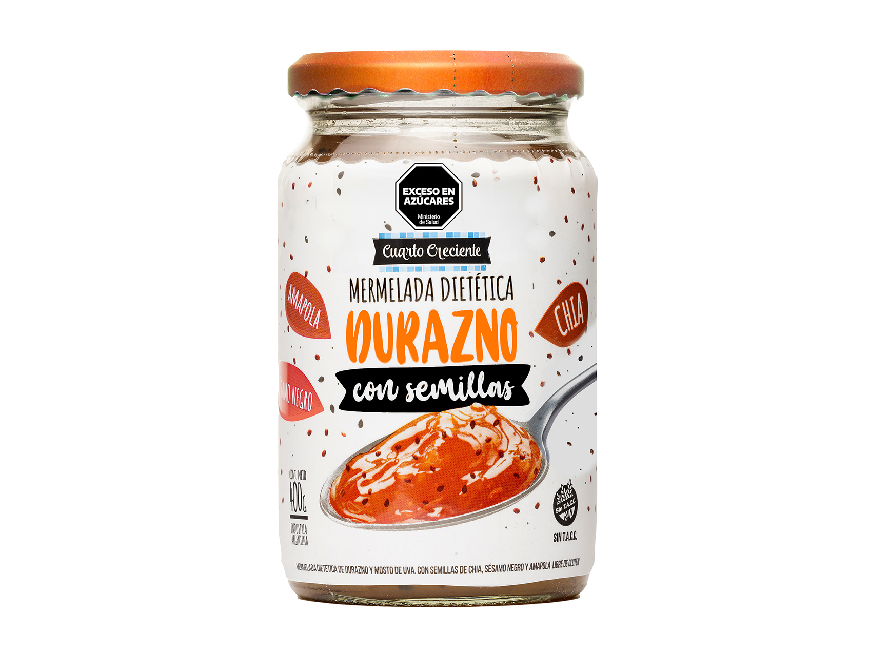 Mermelada Con Semillas DURAZNO