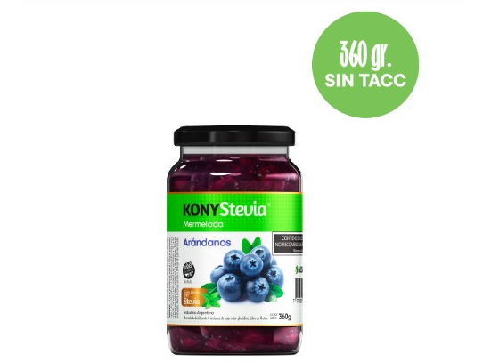 Mermelada Kony Stevia ARANDANOS