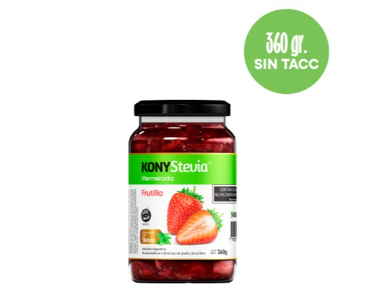 Mermelada Kony Stevia FRUTILLA