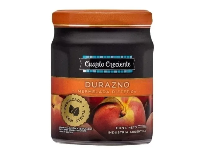 Mermelada Con Stevia  DURAZNO