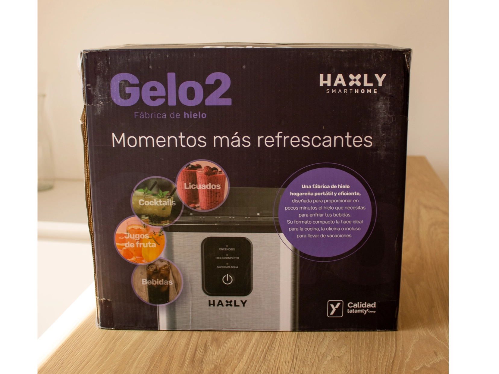 MAQUINA DE HIELO HAXLY