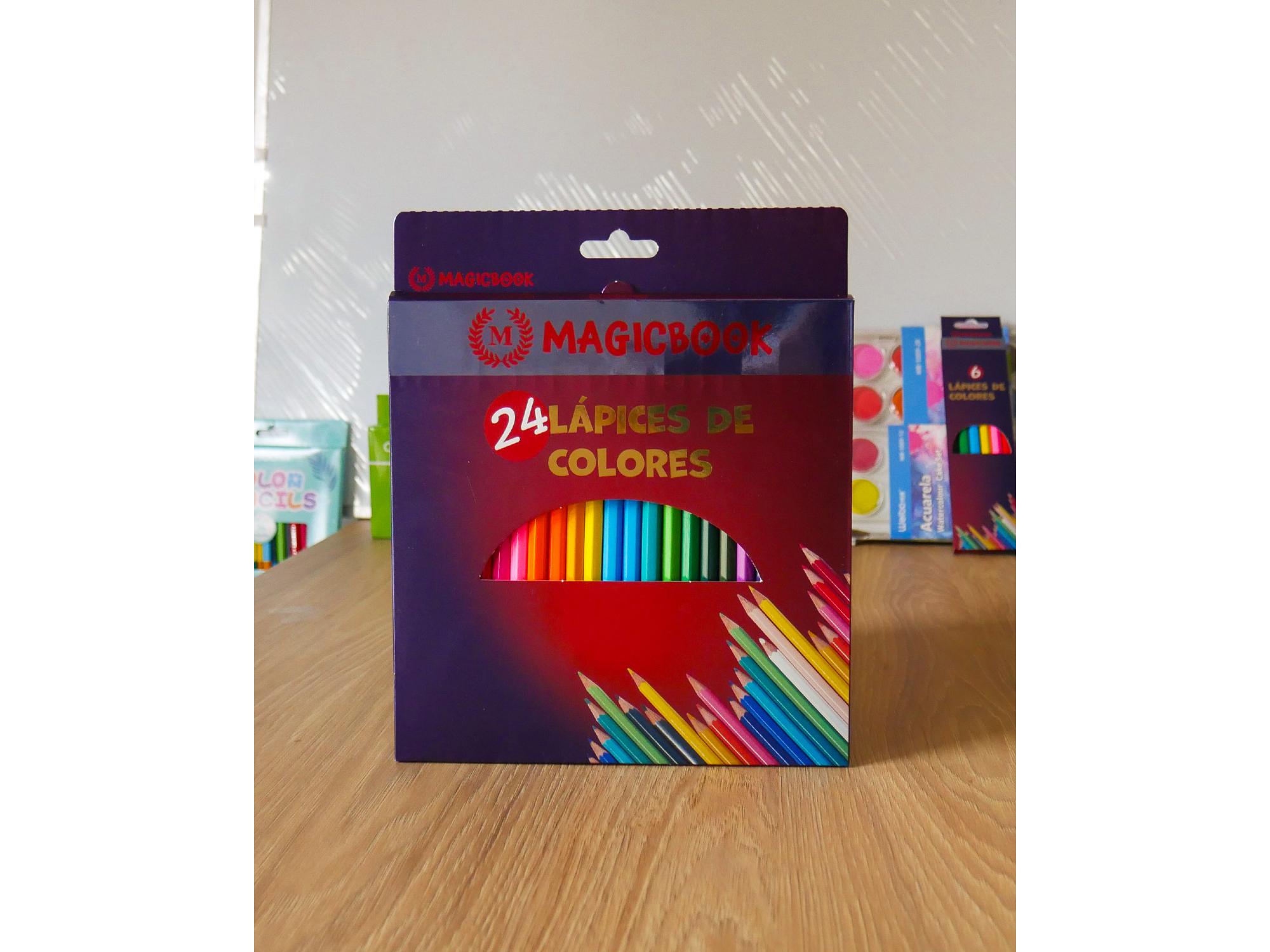 LÁPIZ COLOR X24 MAGICKBOOK