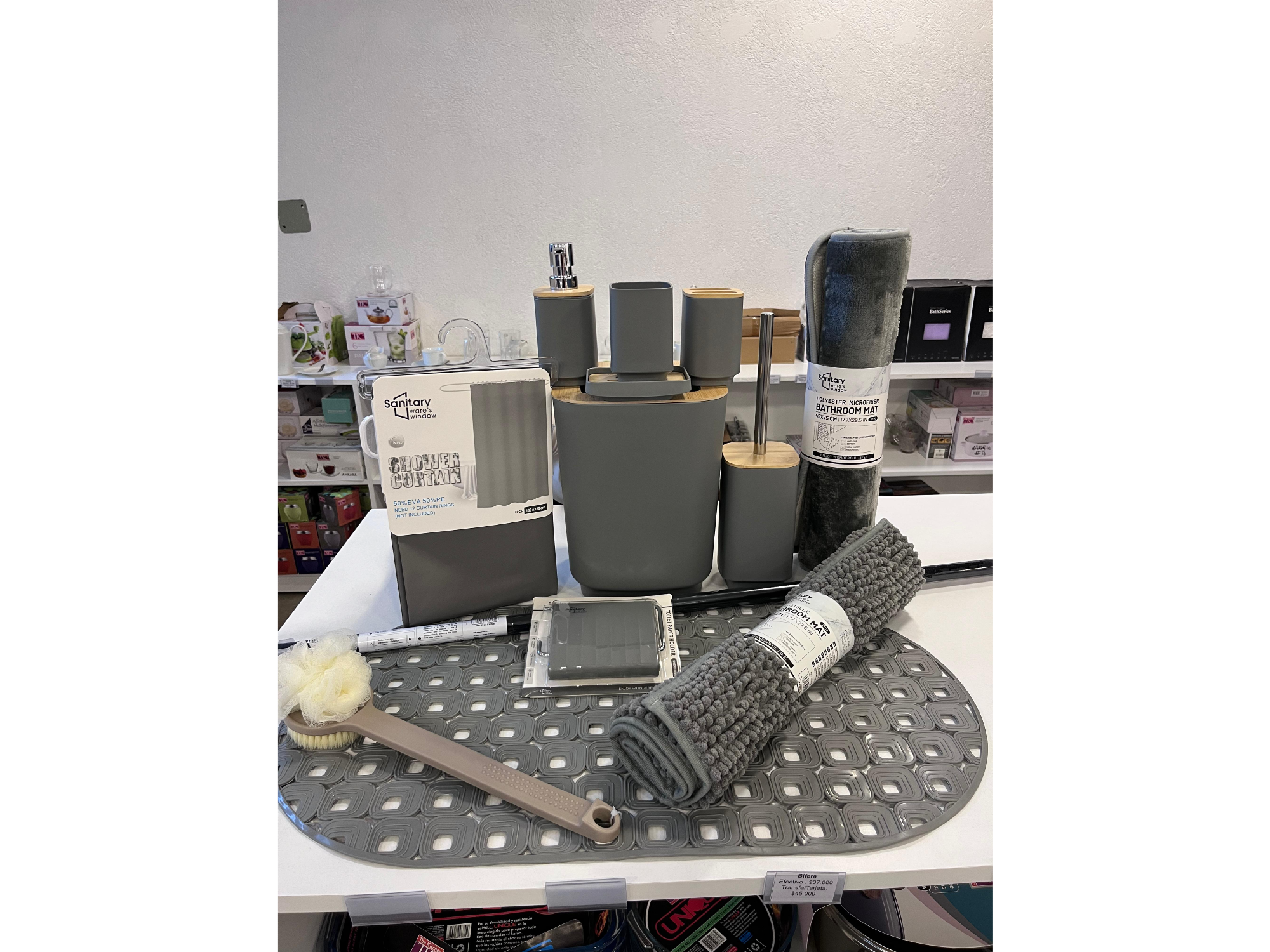 COMBO PARA BAÑO COMPLETO