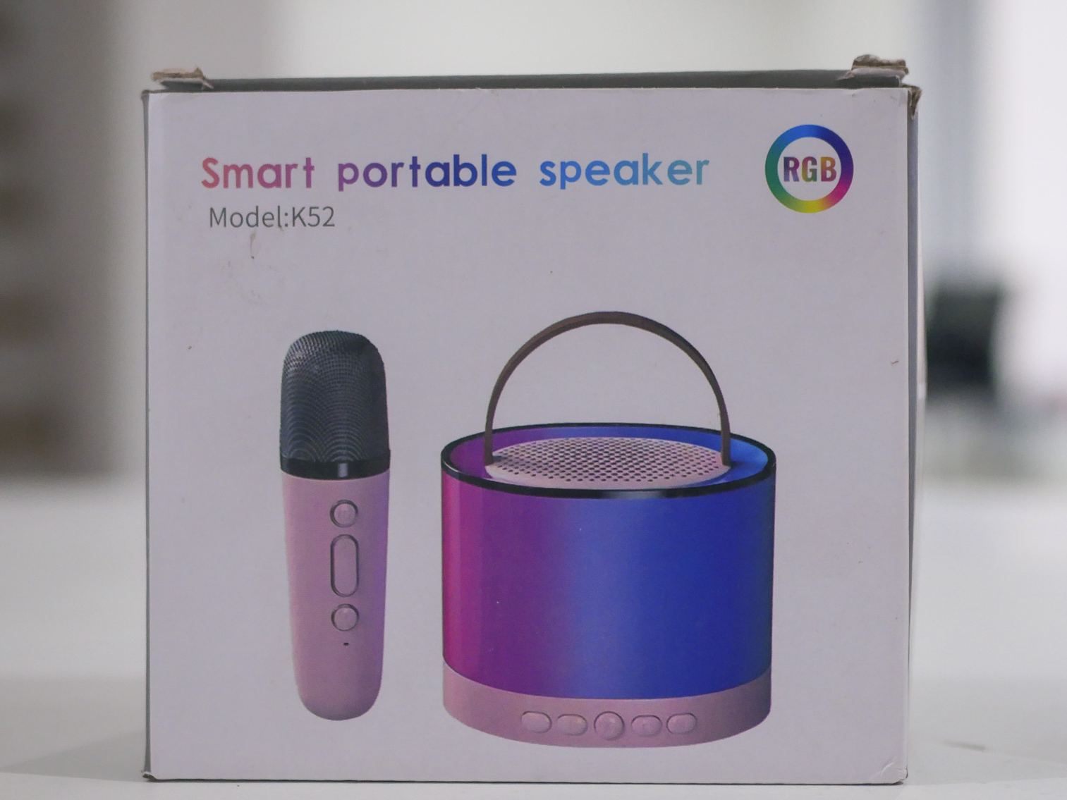 PARLANTE C/MICROFONO PORTATIL K52