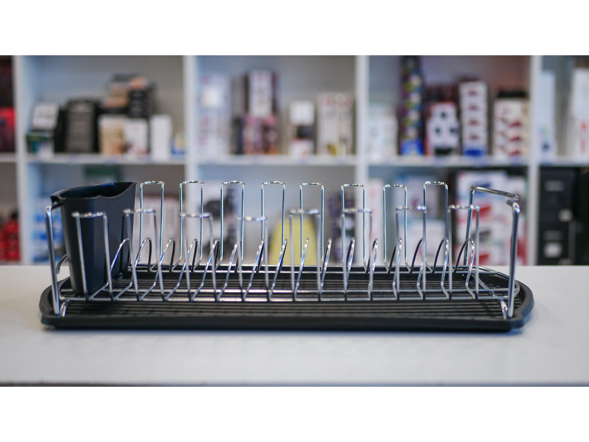 SECAPLATOS CROMADO LUXOR - P/15 PLATOS