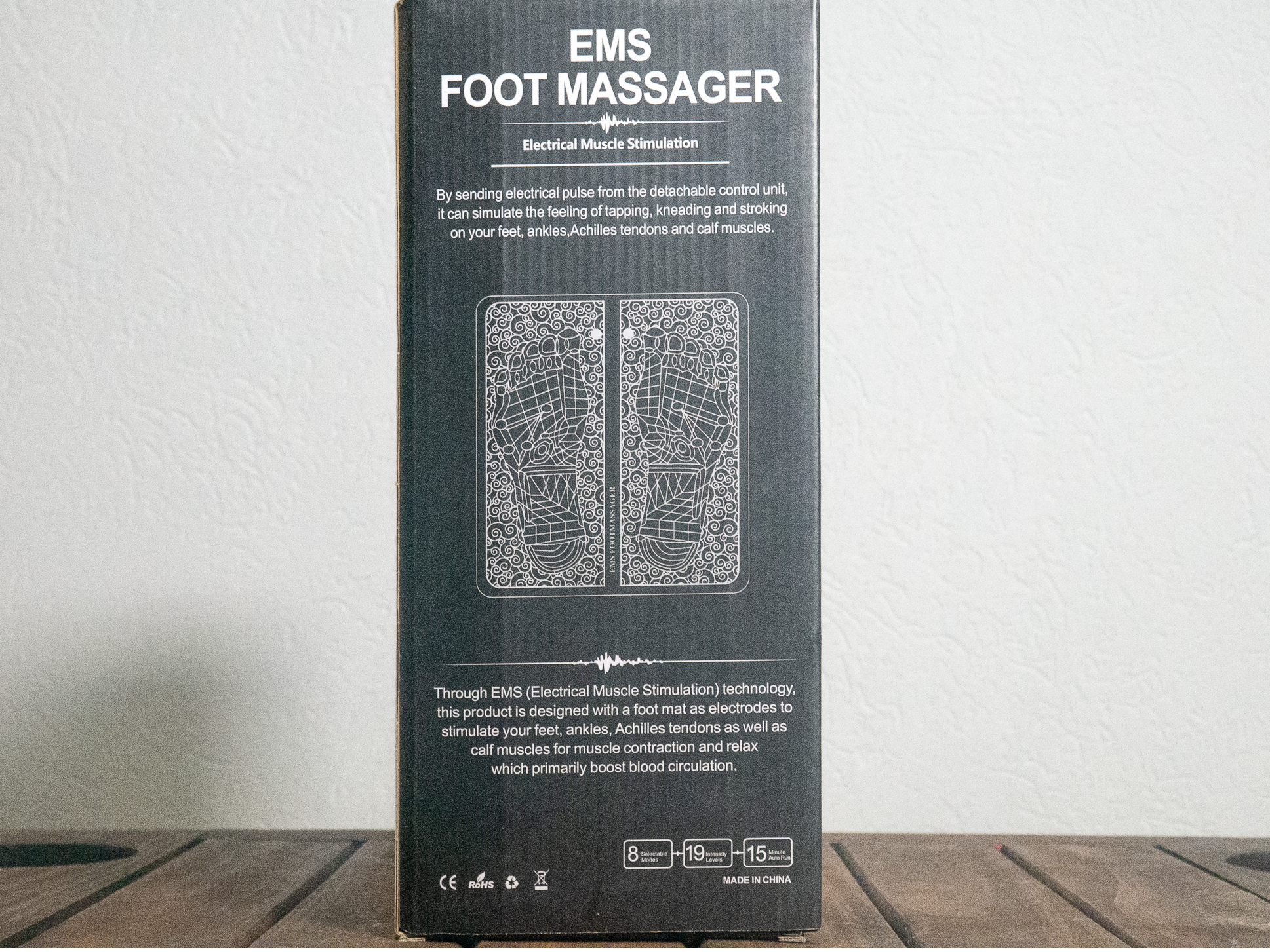 MASAJEADOR DE PIES EMS FOOT MASSAGER