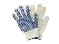 GUANTES HILO MOTEADO