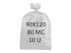 BOLSA 90X120 80MC 10U BLANCO