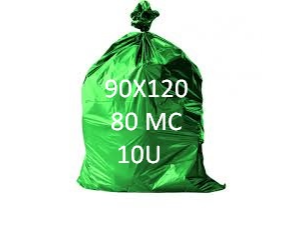 BOLSA 90X120 80MC 10U VERDE