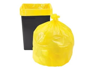 BOLSA 45X60 20MC 30U AMARILLO