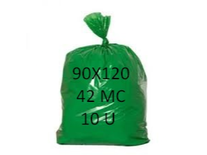 BOLSA 90X120 42MC 10U VERDE
