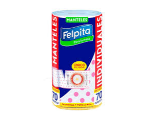 INDIVIDUALES ROLLO FELPITA 70U