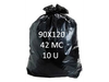 BOLSA 90X120 42MC 10U NEGRO
