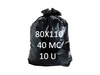 BOLSA 80X110 40MC 10U NEGRO