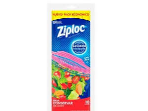 ZIPLOC PARA CONSERVAR GRANDE 10UNID