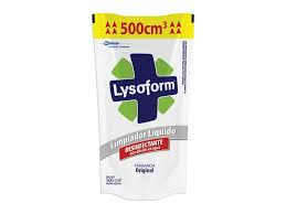 LIMP BAÑO LYSOFORM 500C DOY PACK