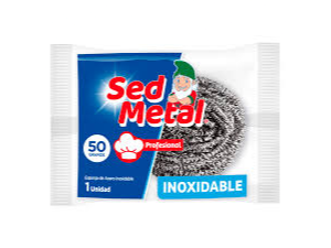 ESPONJA INOXY 50G SED METAL 907
