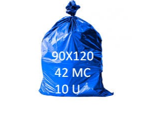 BOLSA 90X120 42MC 10U AZUL