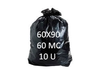 BOLSA 60X90 60MC 10U NEGRO