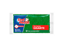 ESPONJA FIBRA VER/GIGANTE SED METAL 908