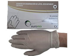 GUANTES DESC.LATEX 100U MEDIANO