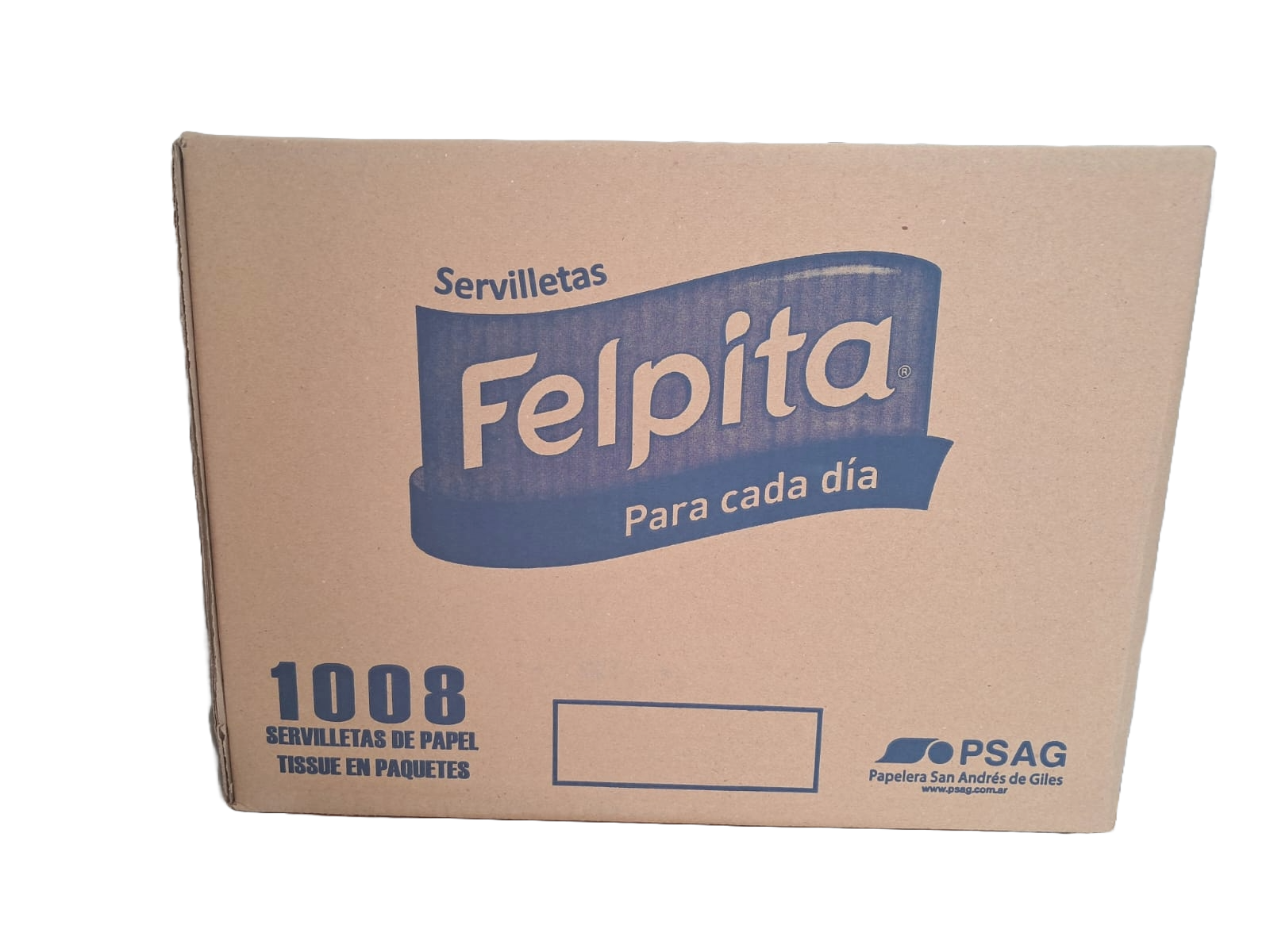 SERVILLETA BLANCA FELPITA 1000U