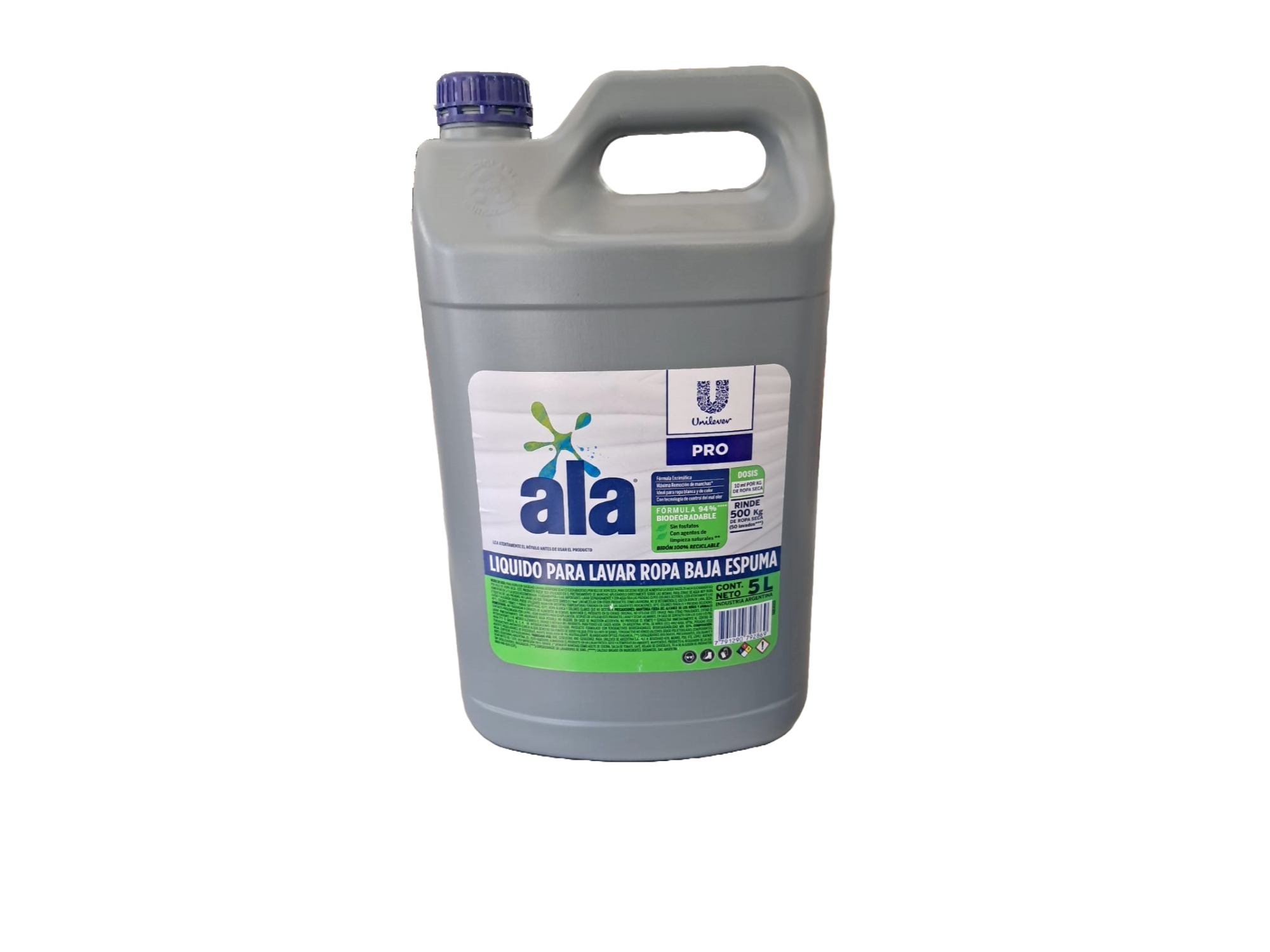 JABON ROPA LIQ ALA 5L