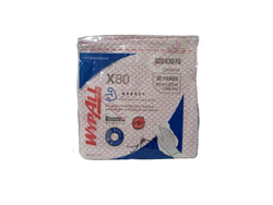 PAÑO WYPALL X-80 ROJO 30U