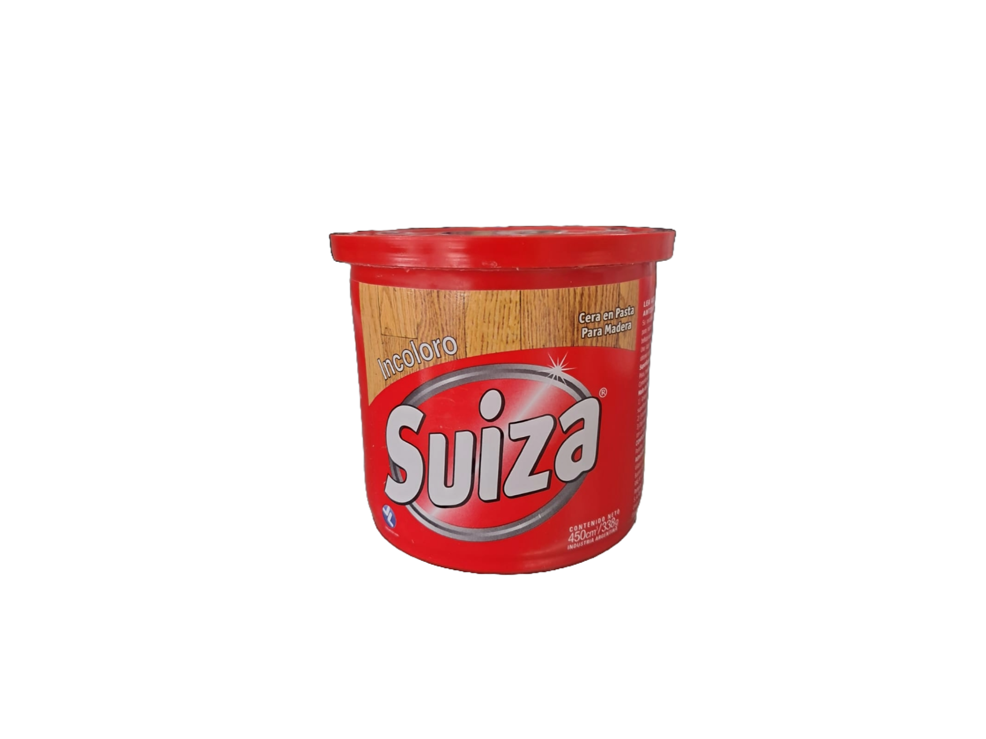 CERA PASTA 450G NATURAL SUIZA