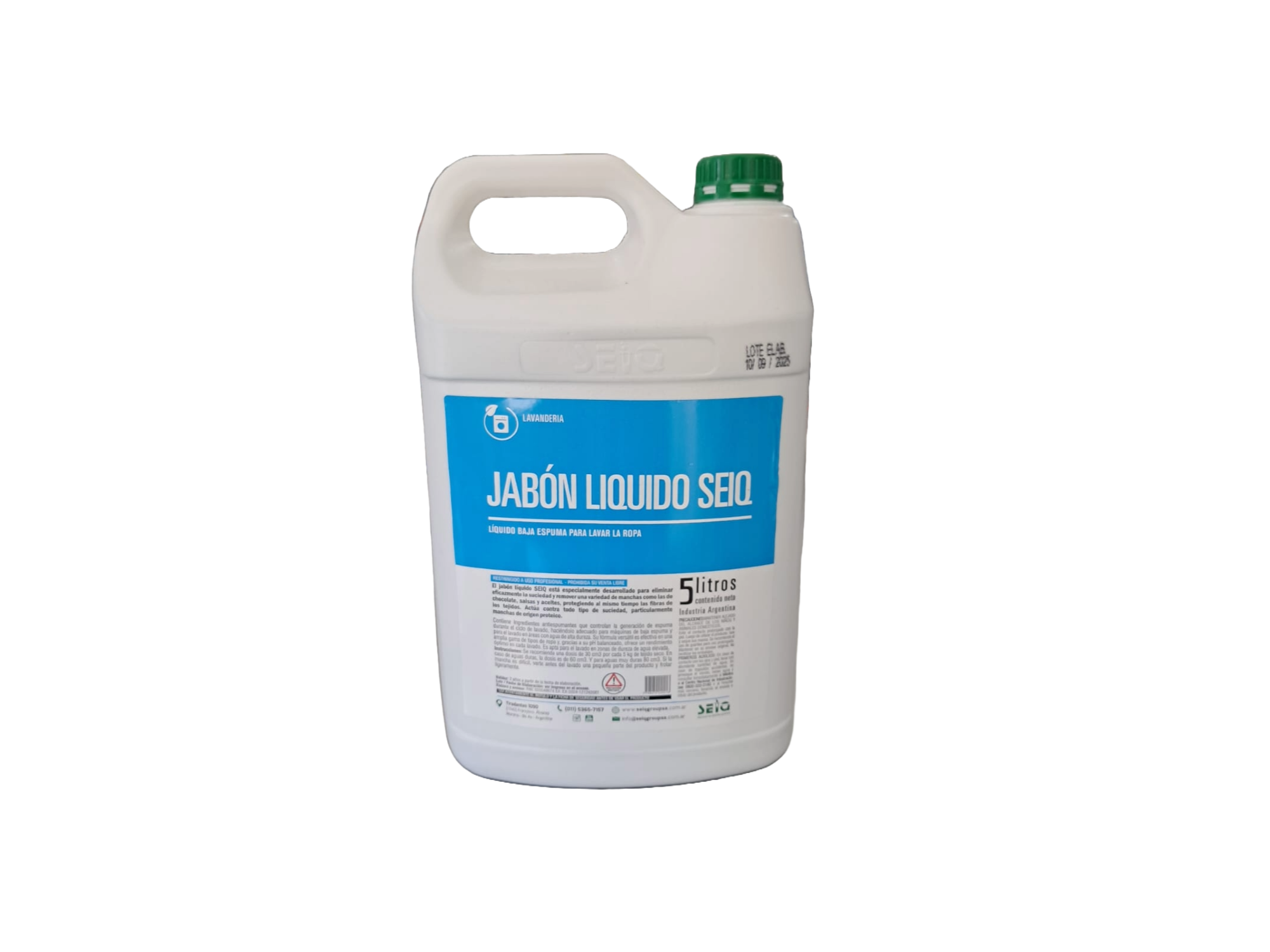 JABON ROPA LIQ SEIQ 5L