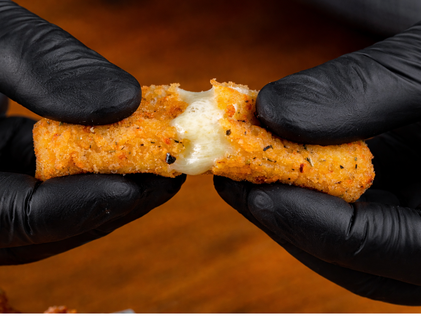 Media Porcion de Bastones de Muzza