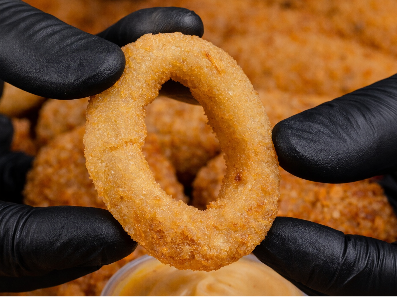 Porcion de Aros de Cebolla