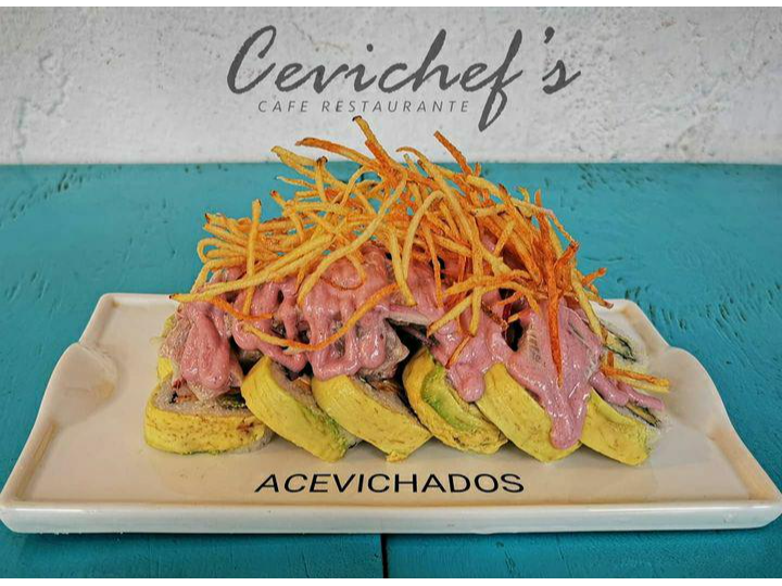 Acevichado pulpo al olivo