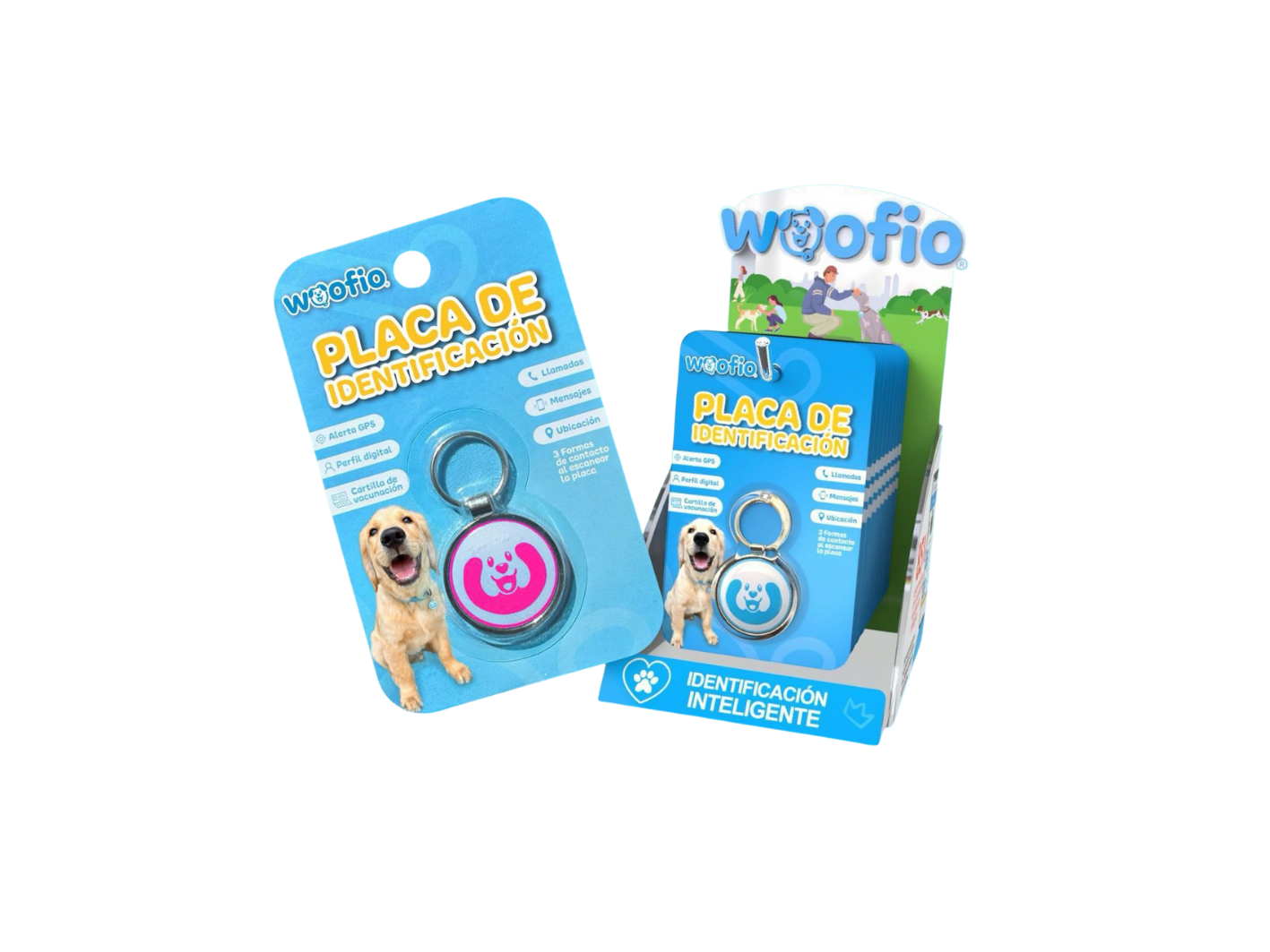 PLAQUITAS DE ID INTELIGENTE CON CODIGO QR