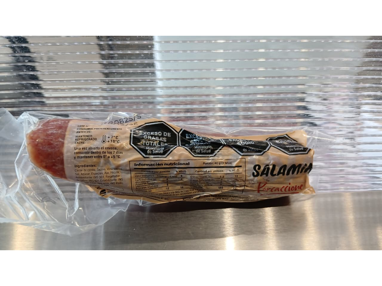 Salame en Trozo E/V