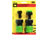 SET DE ADAPTADORES CONEXION RAPIDA 4X PIEZAS BISON (901)