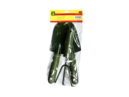 SET DE JARDIN 24CM X3 PIEZAS  MANGO DE PLASTICO BISON (912)