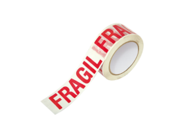 CINTA "FRAGIL" DE EMBALAR 4,8CM X 30M CANDELA