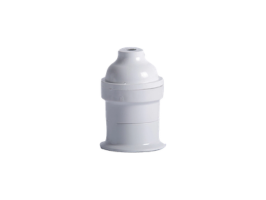 PORTALAMPARAS 3 PIEZAS BLANCO