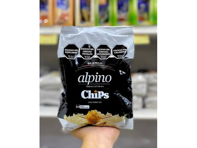 Chips chocolate blanco alpino