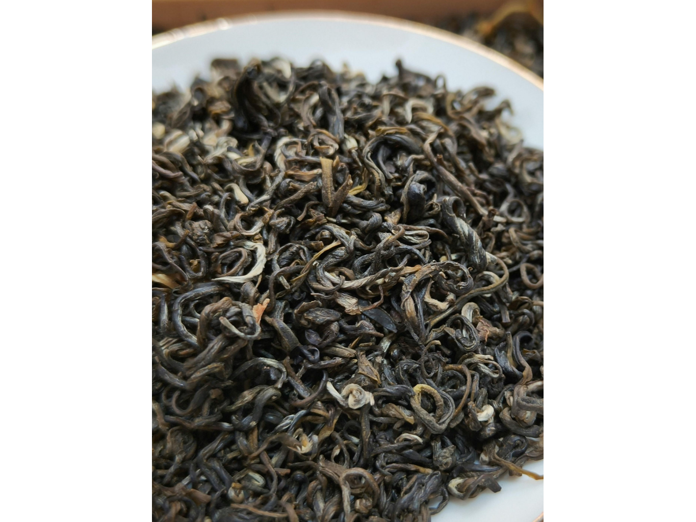 Te verde en hebras
