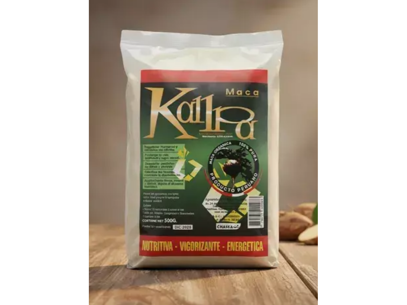 Maca negra kallpa