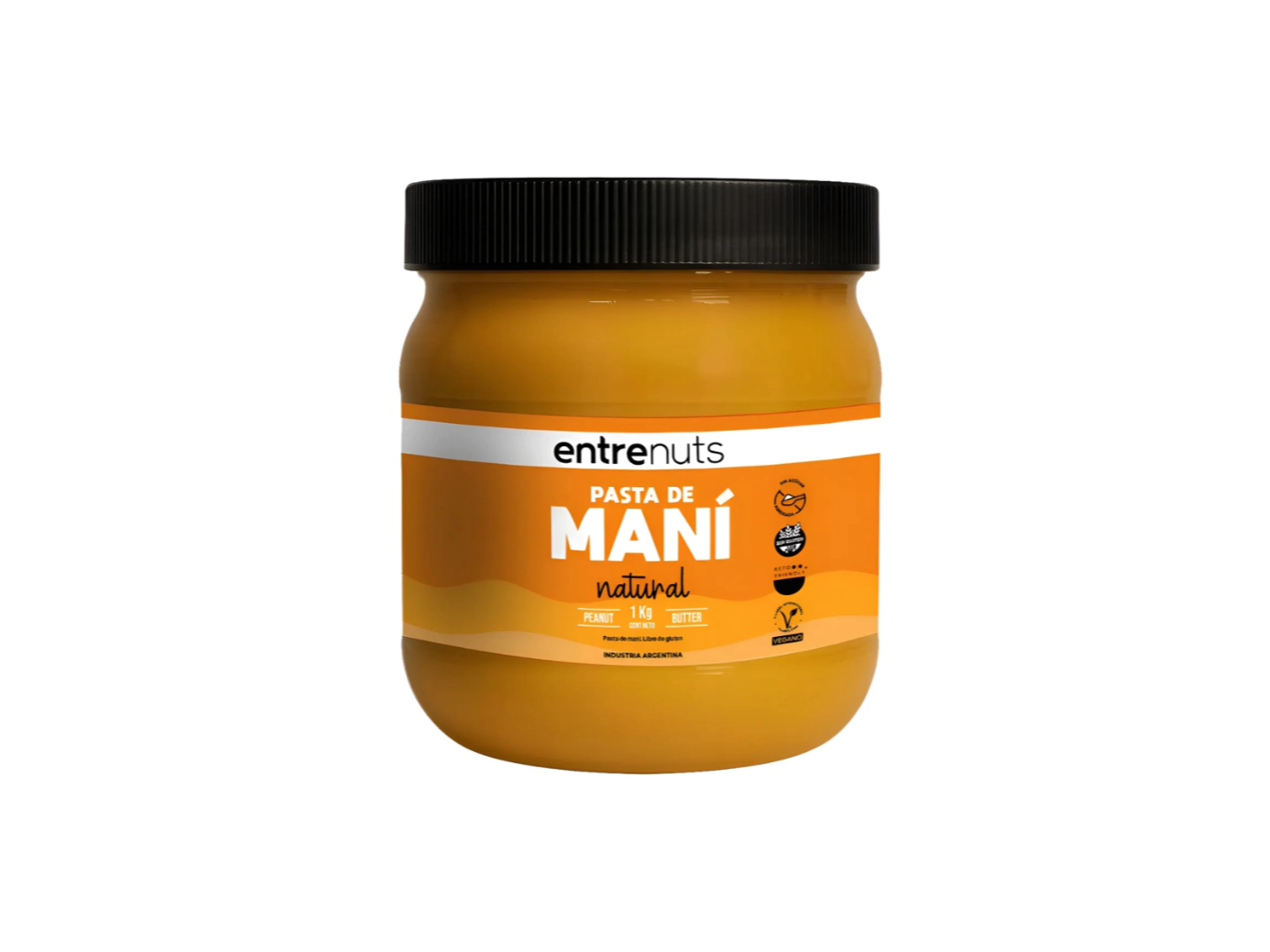 Pasta de maní natural 1 kg