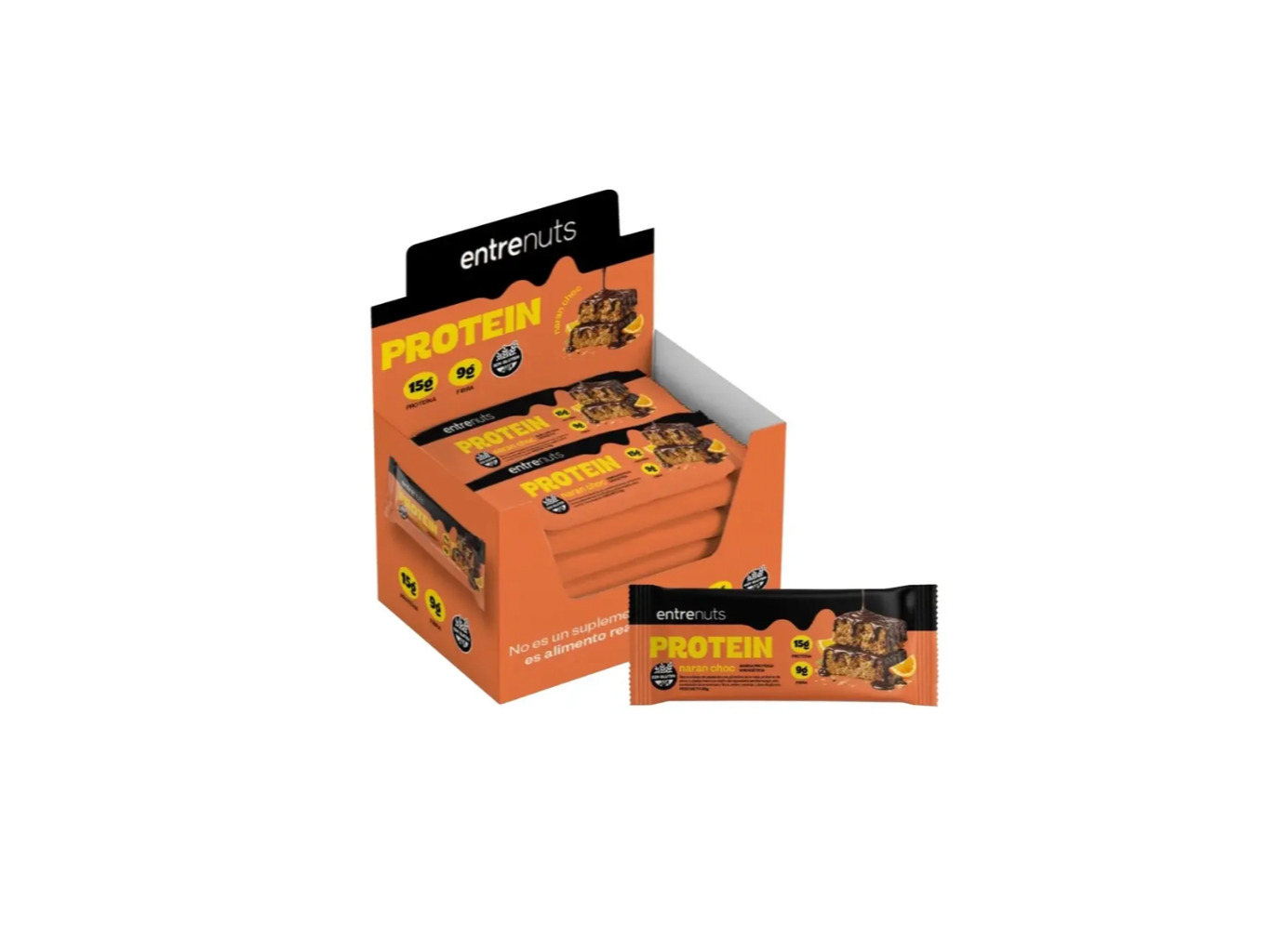 Barrita naranja/ choco 10u