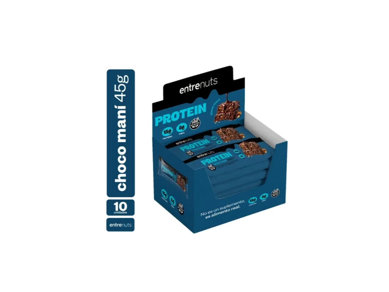 Barrita proteica chocomani 10u