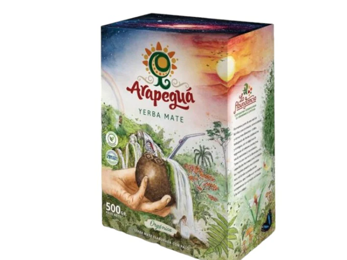 Yerba Arapegua molida biodinámica x 1/2 kilo